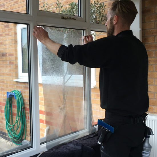 Installing window film