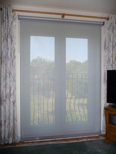 Manual Screen Fabric Solar Blinds