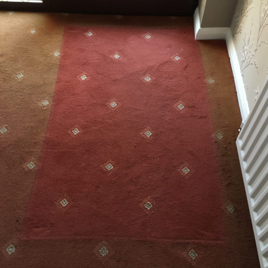 Faded carpet